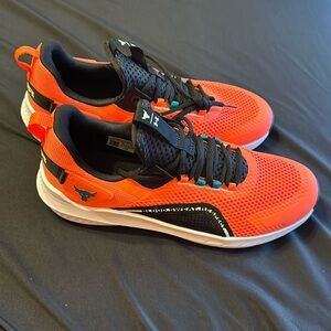 Under Armour Project Rock BSR 3 Training Shoes Men Low-Top Orange/Black